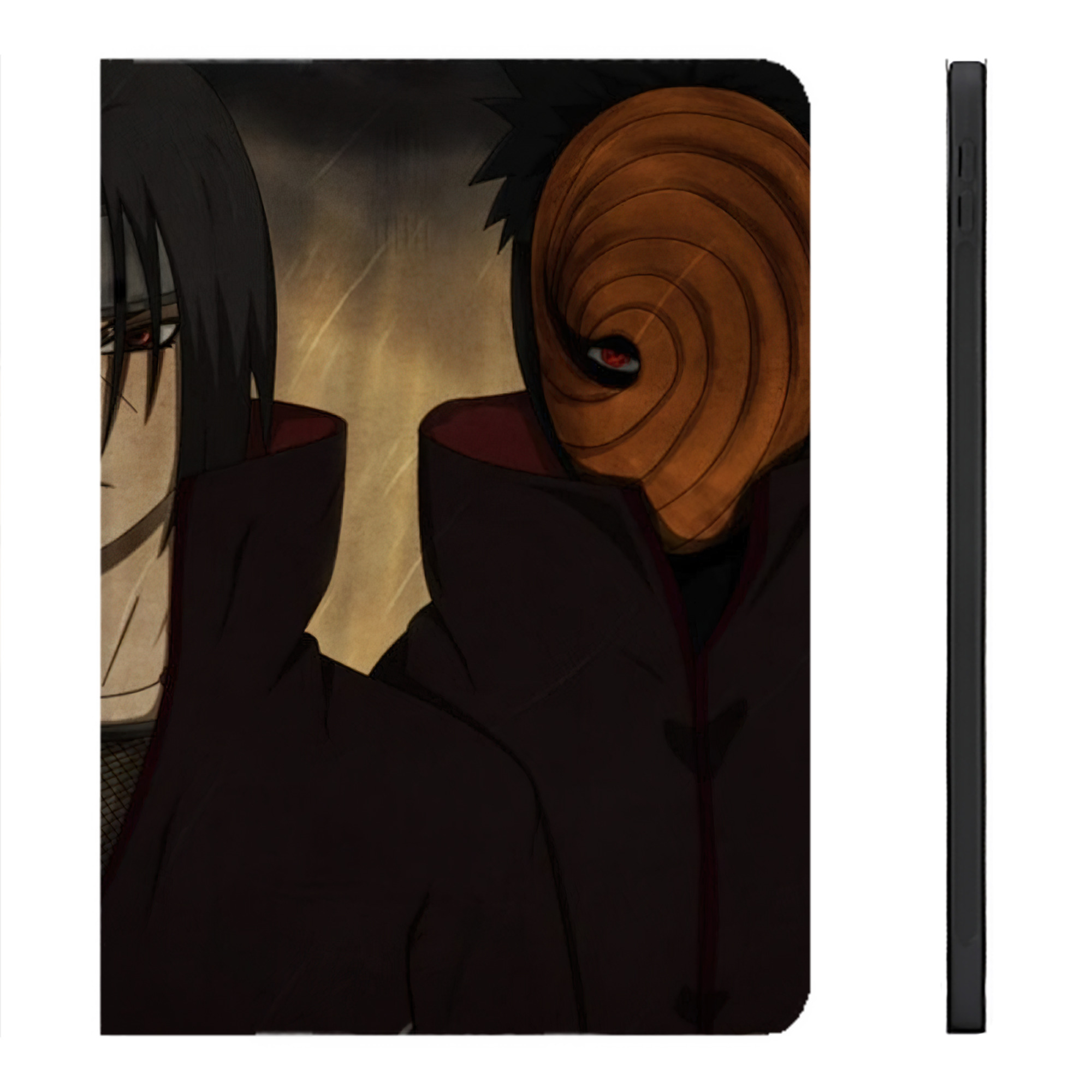 （画像用） NARUTO -ナルト- NARUTO -ナルト- 疾風伝 IPadケース ペンホルダー付き ブックスタイルデザイン
